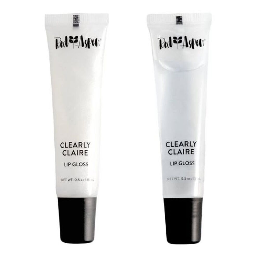NIB Red Aspen - Clearly Claire Shimmer Lip Gloss